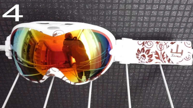 Горнолыжные очки. Маска для сноуборда. Снегохода 5